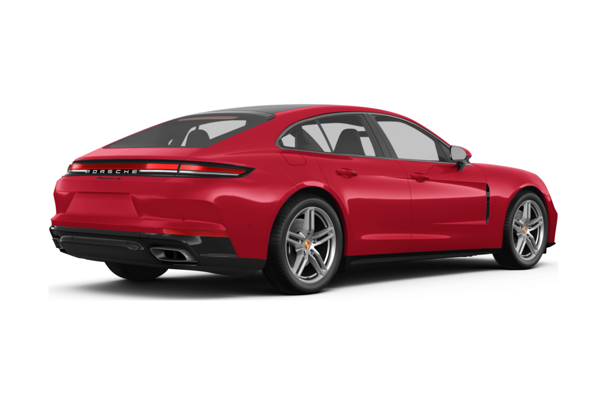 Porsche Panamera - Back view Porsche Panamera - Back view